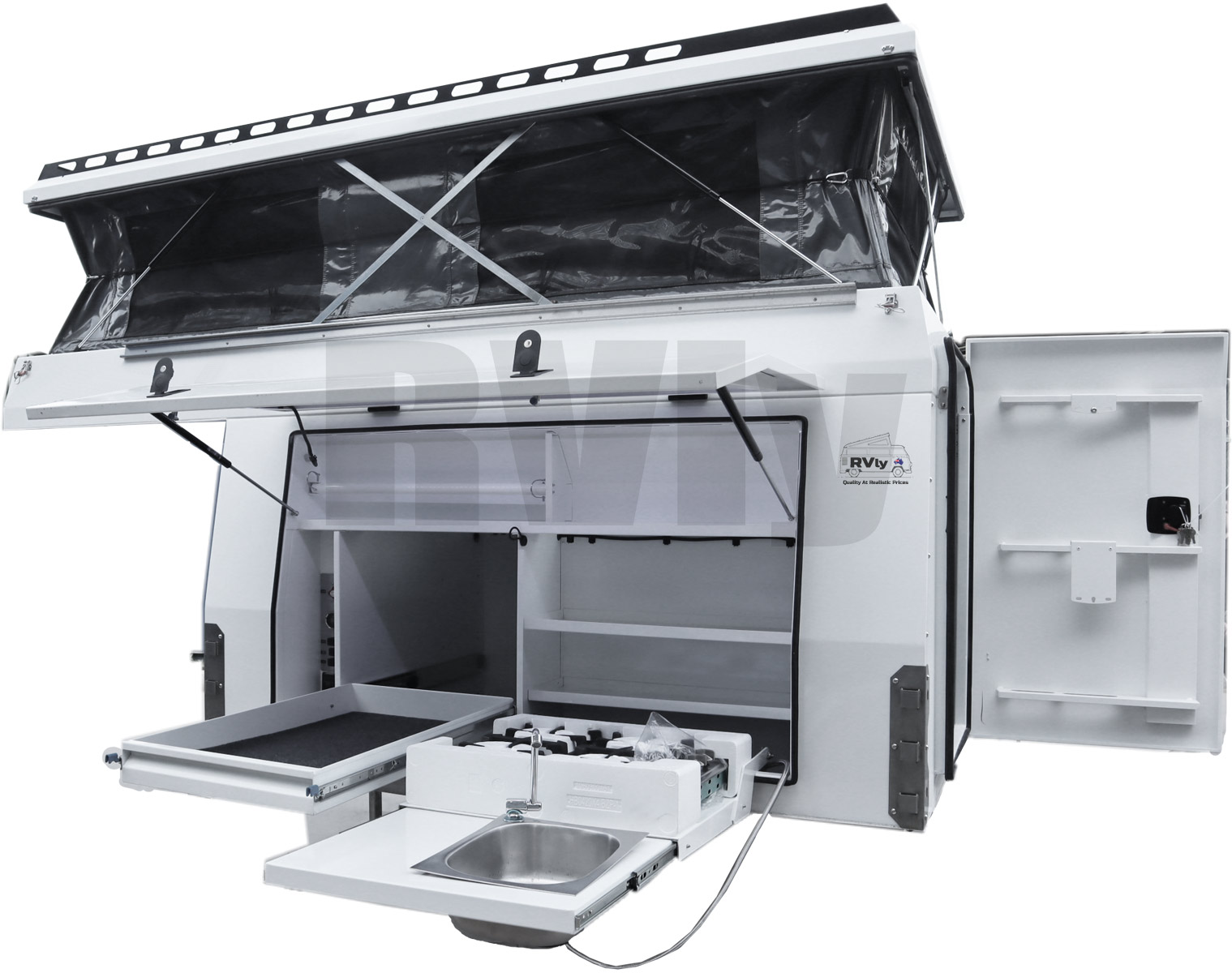 RVly 3522 PopTop SlideOn Camper (POD)